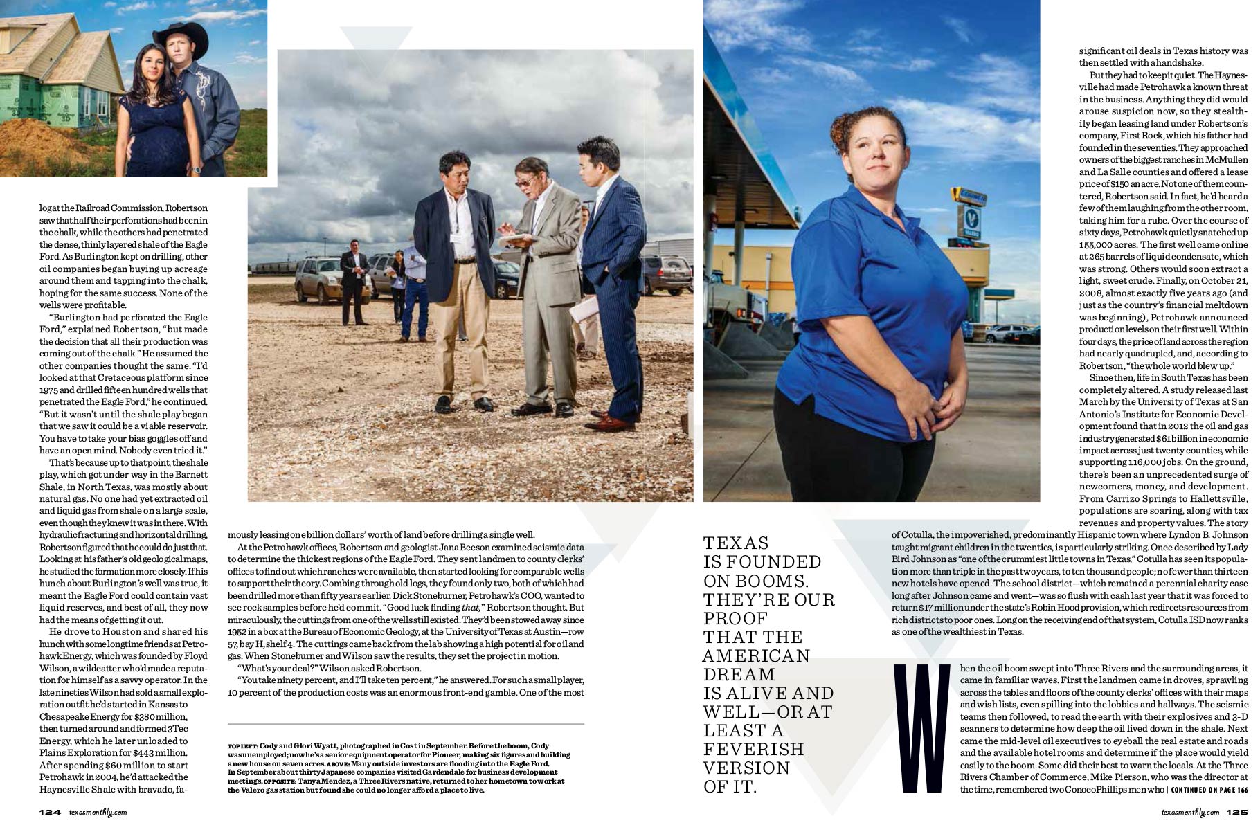 TEXAS MONTHLY, OIL BOOM