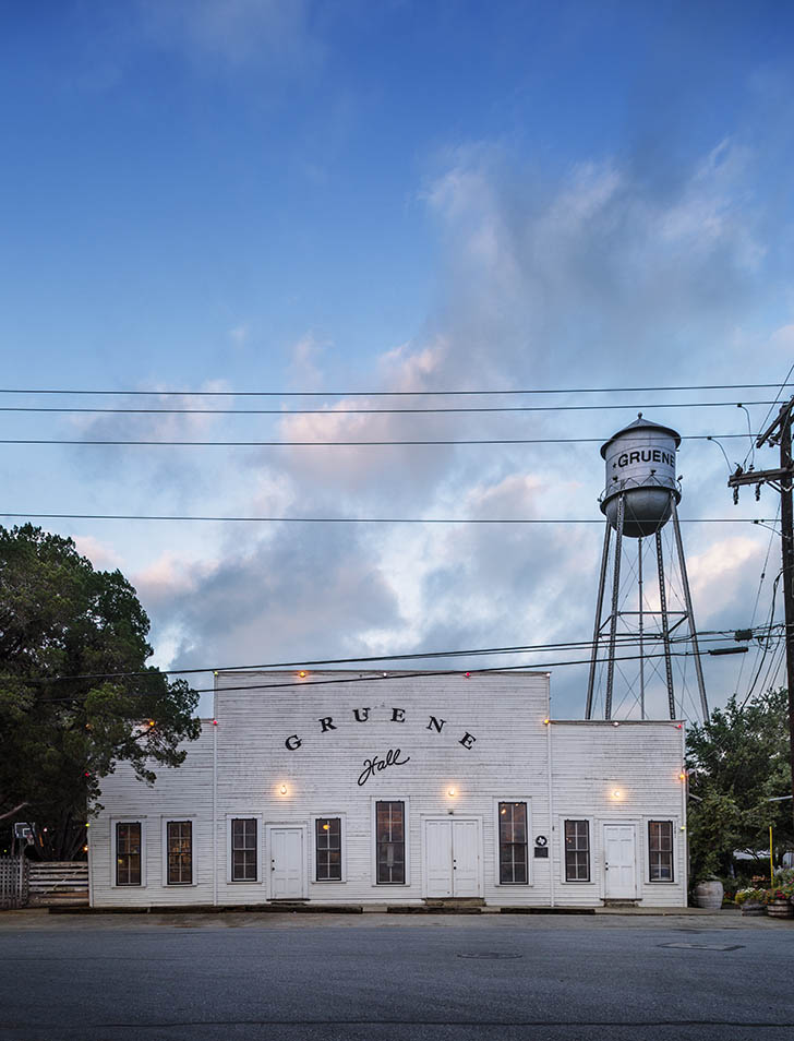 TEXAS DANCE HALLS, GRUENE HALL