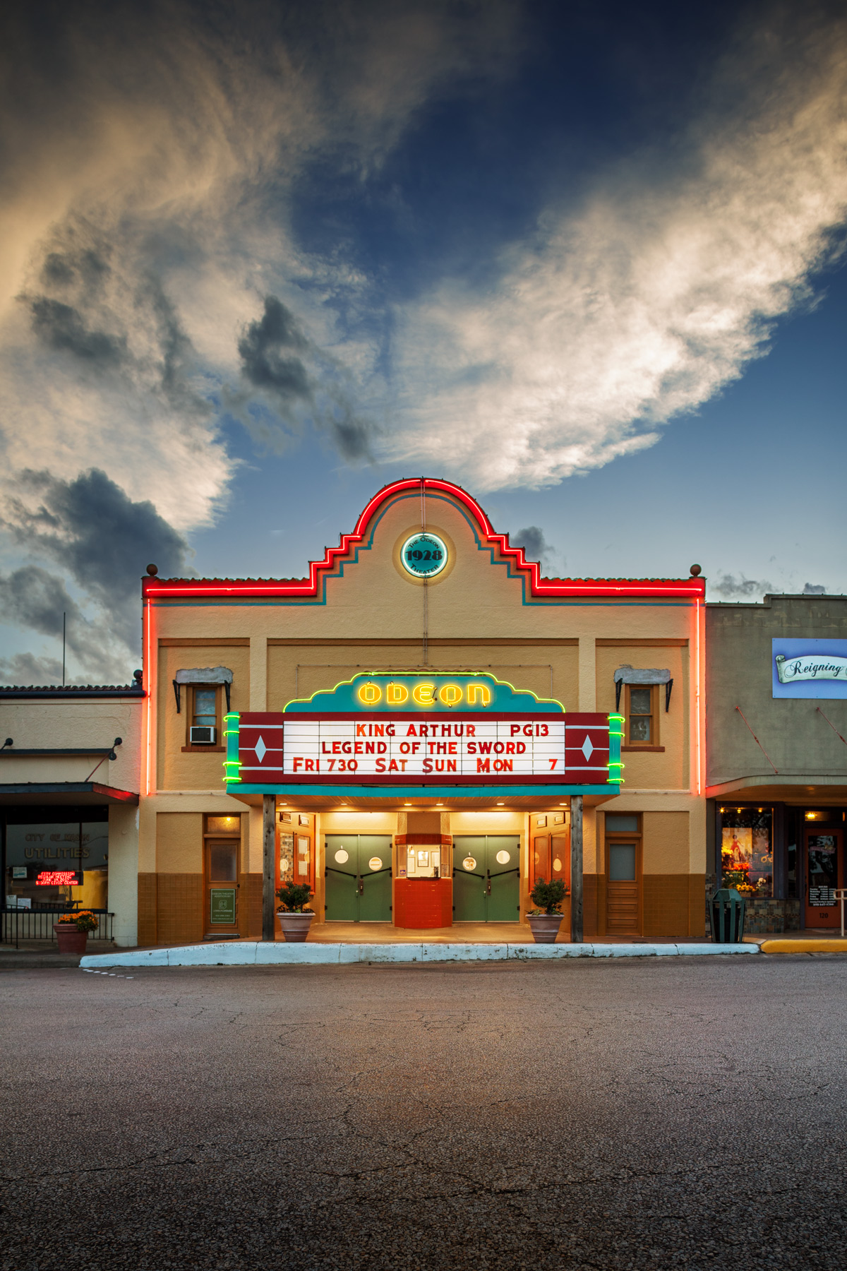 ODEON THEATER, MASON, TX
