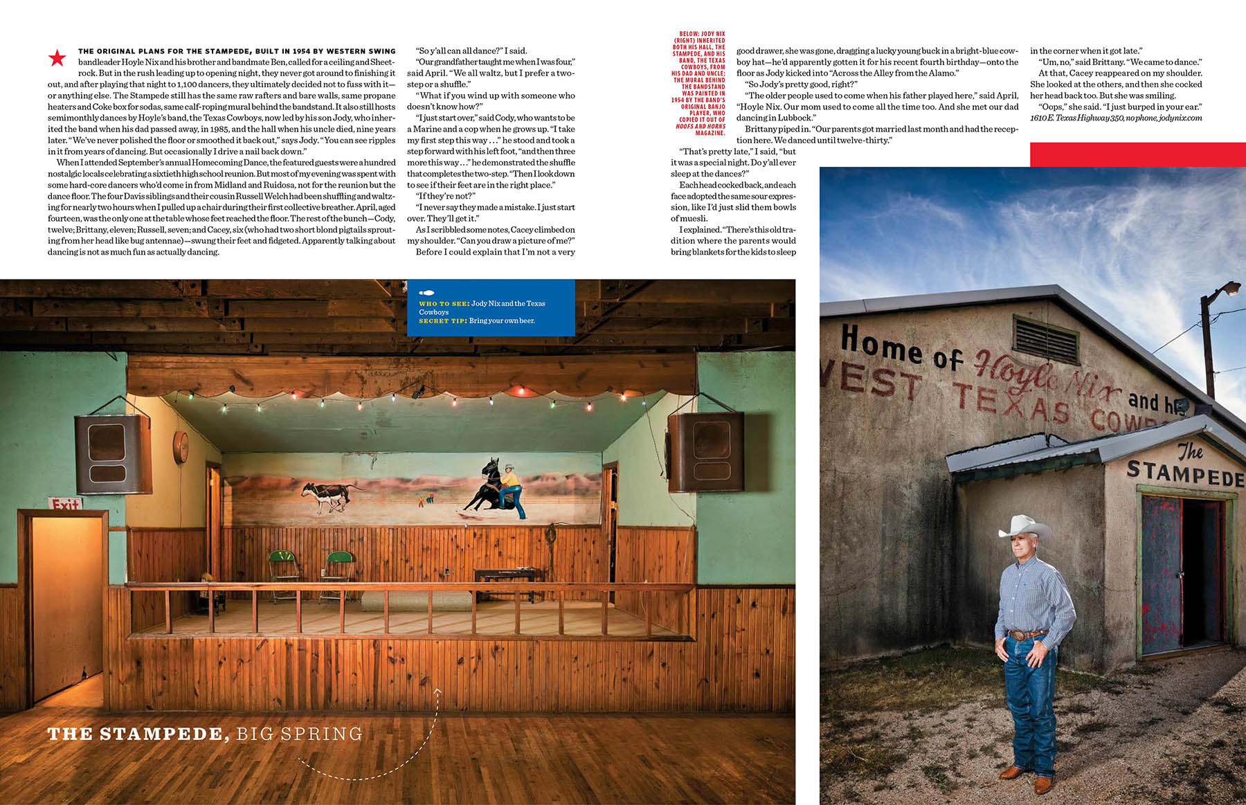 DANCEHALLS, TEXAS MONTHLY